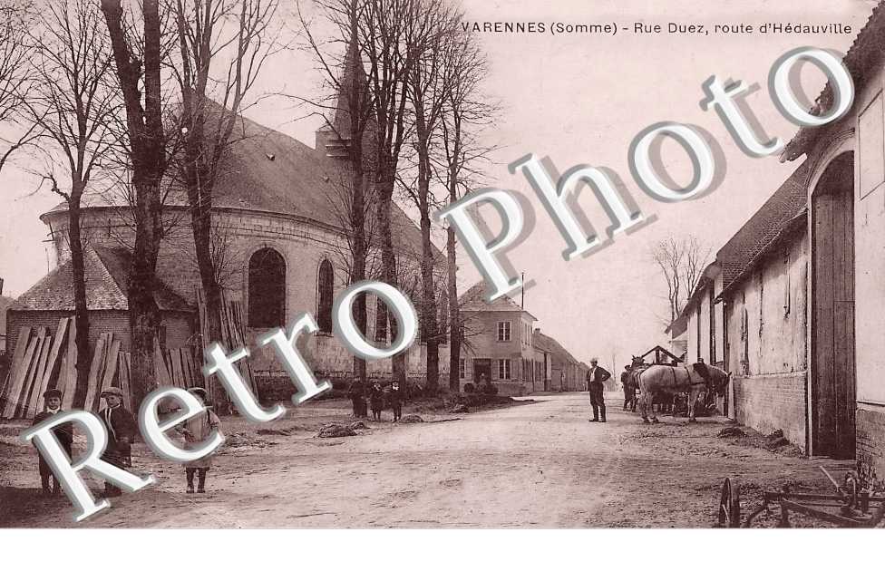 rue Duez, route d&#039;Hédauville