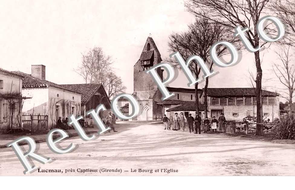 Le bourg et l&#039;église