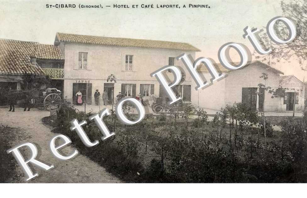 Hotel et café Laporte, à Pinpine