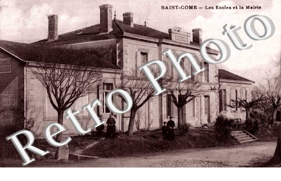 les écoles et la mairie