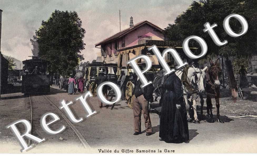 Vallée du Giffre Samoëns La Gare