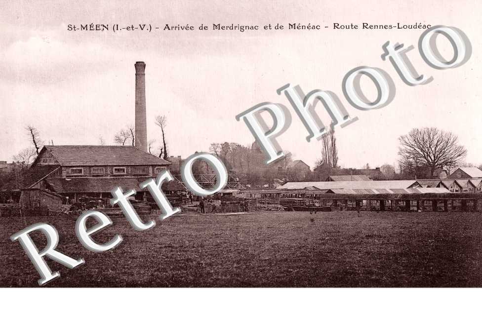 arrivée de Merdrignac et de Ménéac