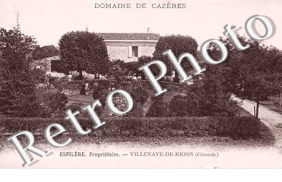 Domaine de Cazères. Espilère propriétaire