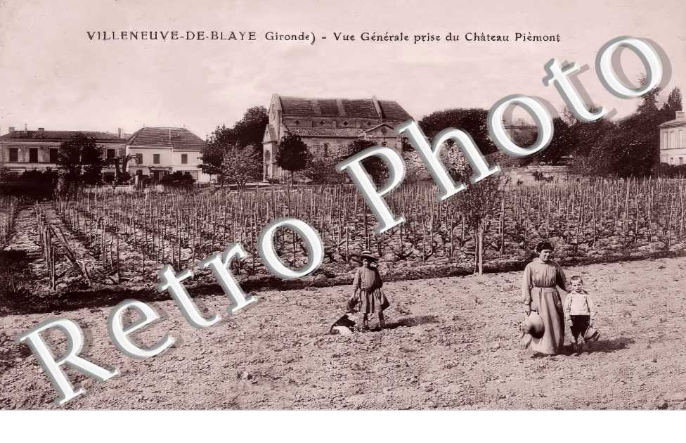 vue générale prise du Château Pièmont