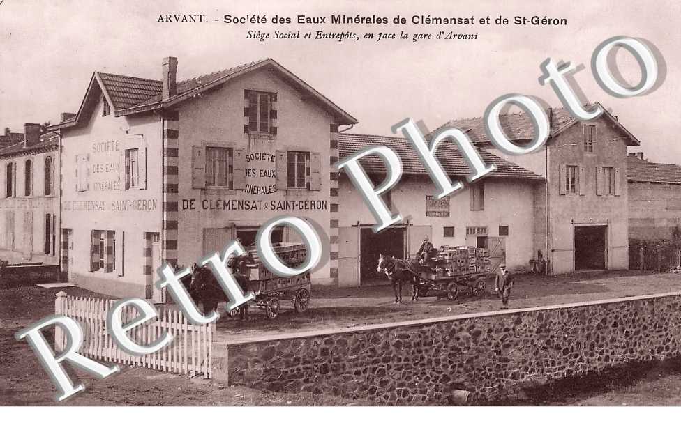 société des eaux minérales de Clémensat et de Saint-Géron