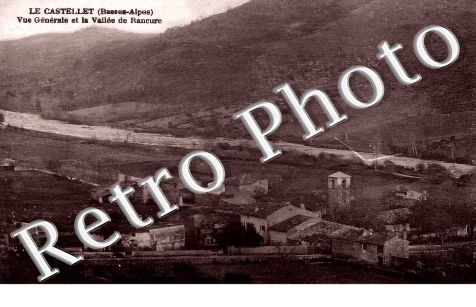 vue générale et la vallée de Rancure