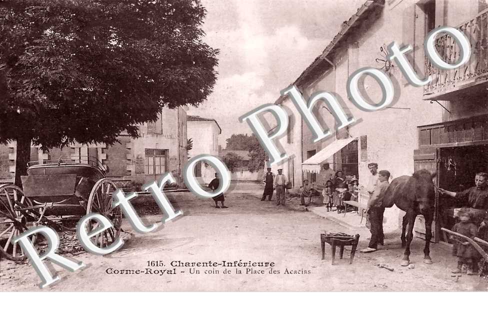 un coin de la place des Acacias