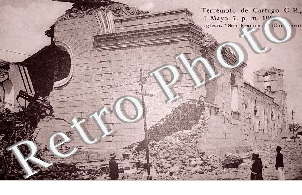 Terremoto de Cartago 7 mayon 7. p. m.  1910