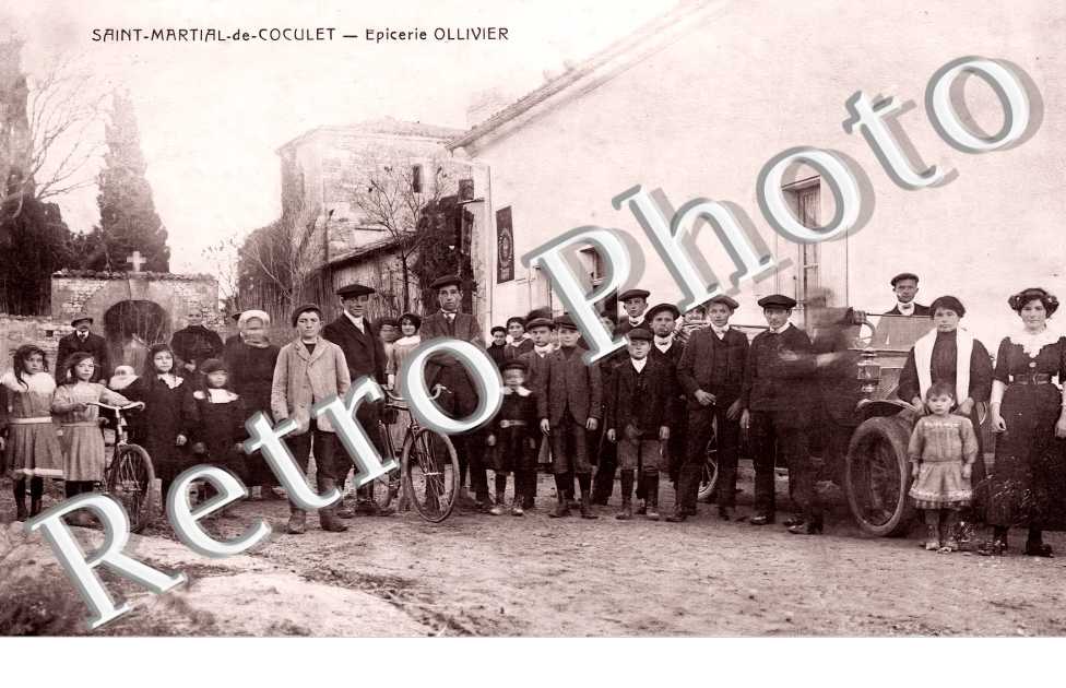 Saint-Martial-de-Coculet. épicerie Ollivier