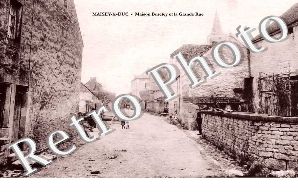 Maison Buretey et la Grande Rue