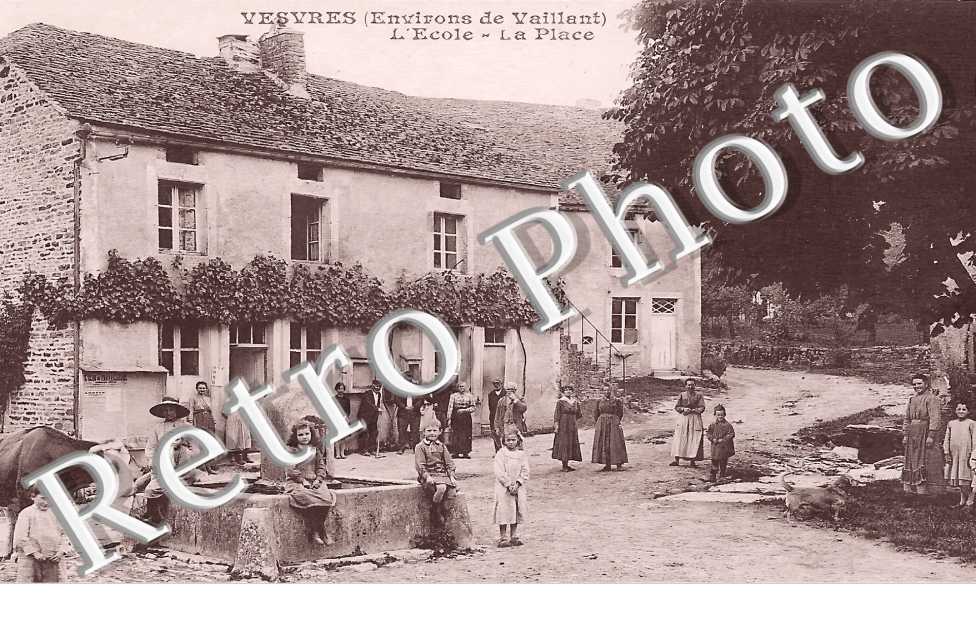 l'école. La place
