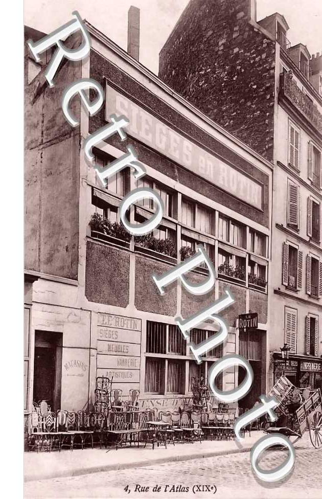 Sièges en rotin. 4 rue de l&#039;Atlas