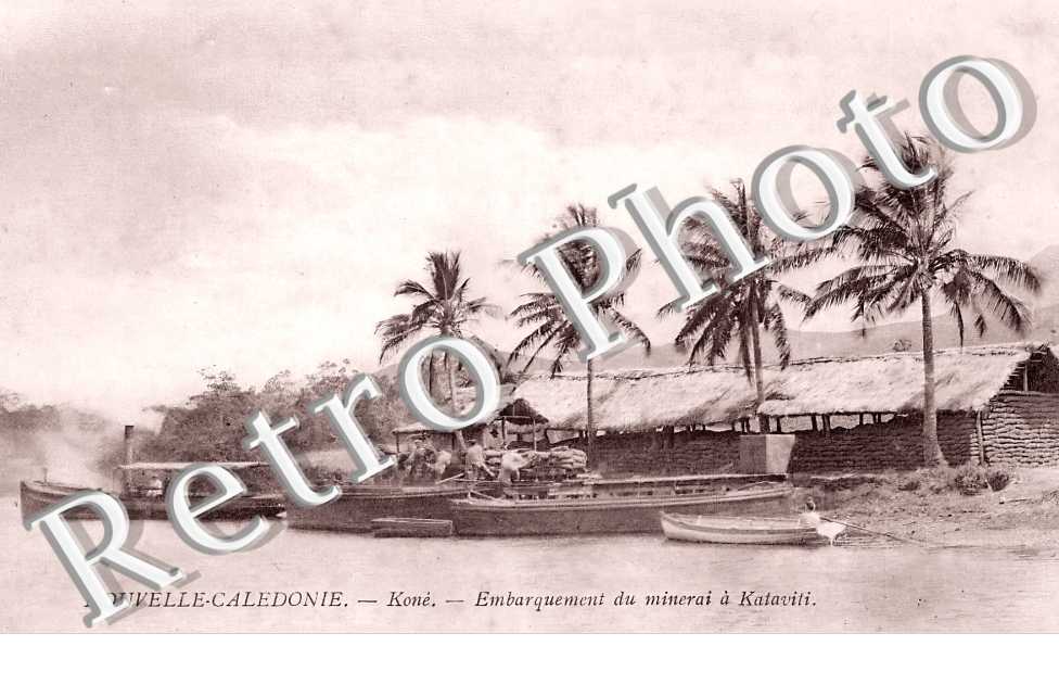embarquement du minerai à Kataviti