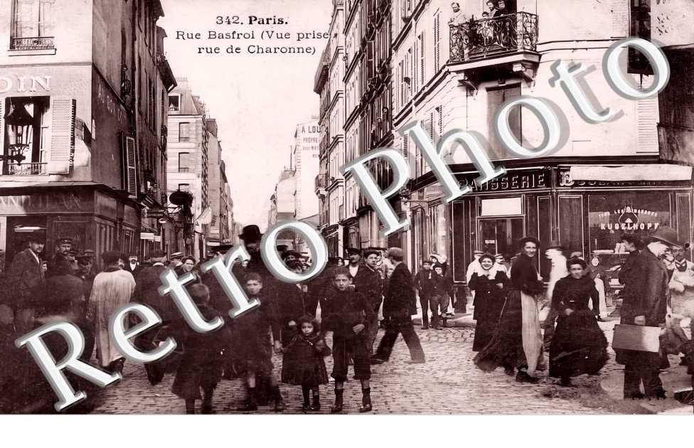 rue Basfroi (vue prise rue de Charonne)