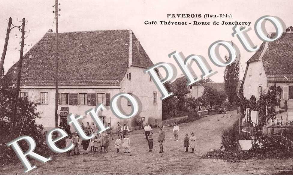 Café Thévenot. Route de Joncherey