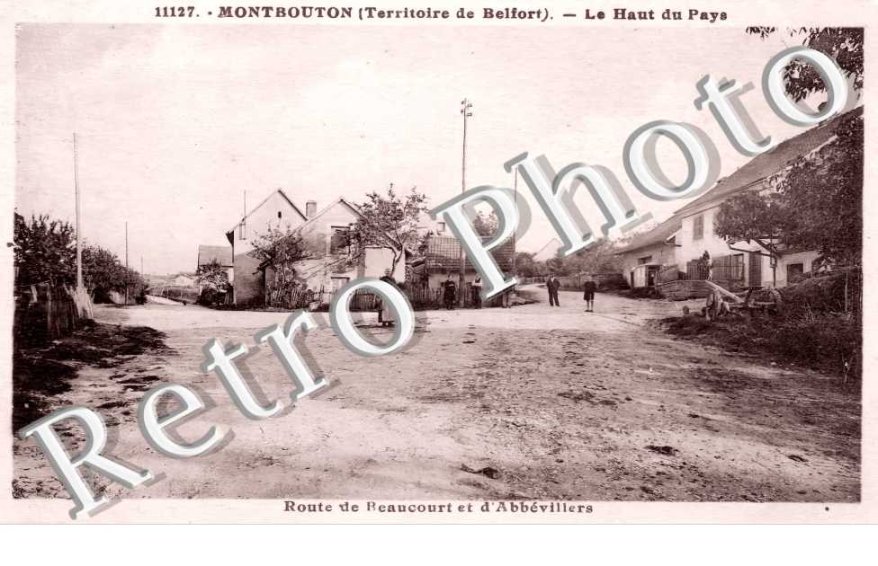 route de Beaucourt et d&#039;Abbévillers