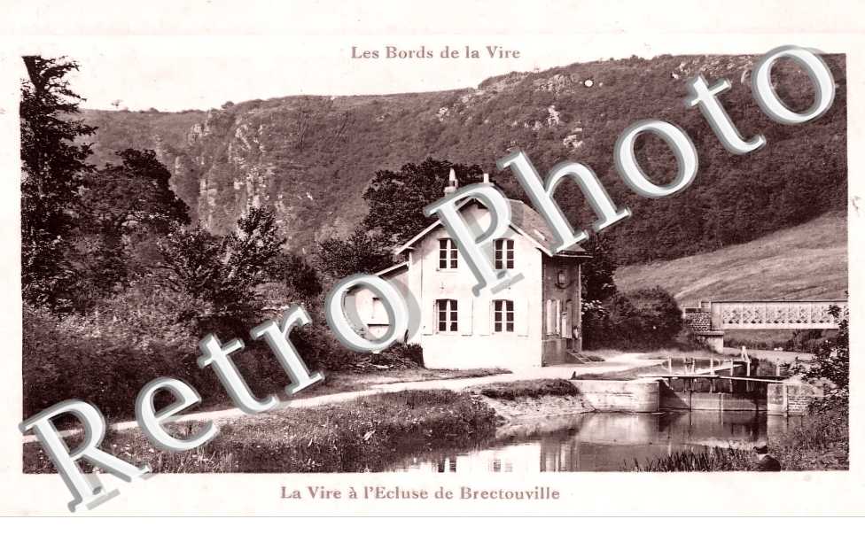 la Vire à l&#039;écluse