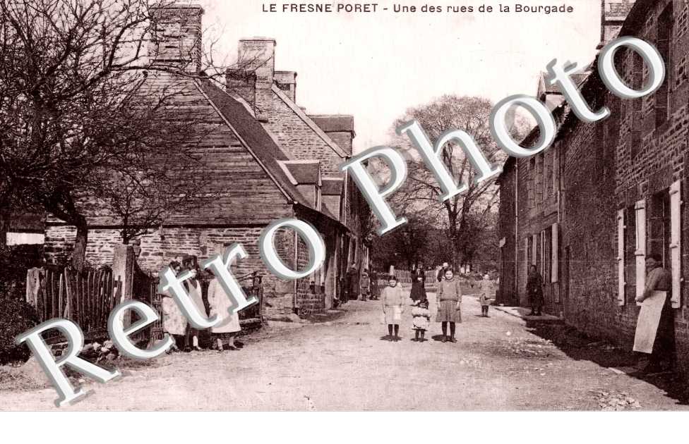 une des rues de la bourgade