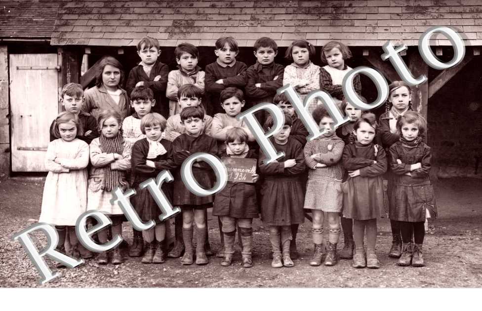 Photo scolaire 1934