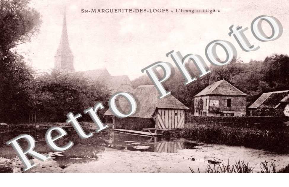 l&#039;étang et l&#039;église