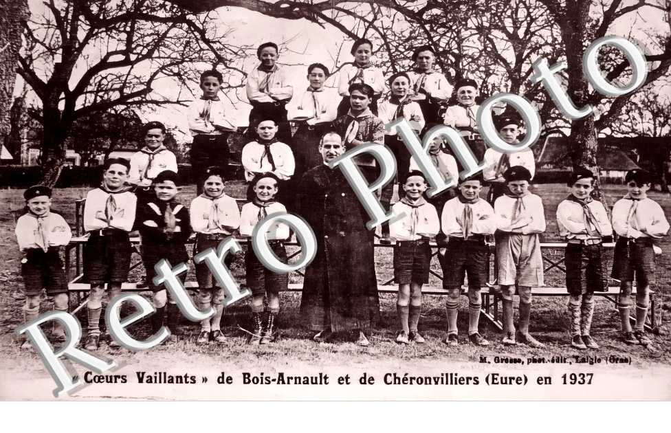 Coeurs Vaillants de Bois-Arnault et de Chéronvillers en 1937