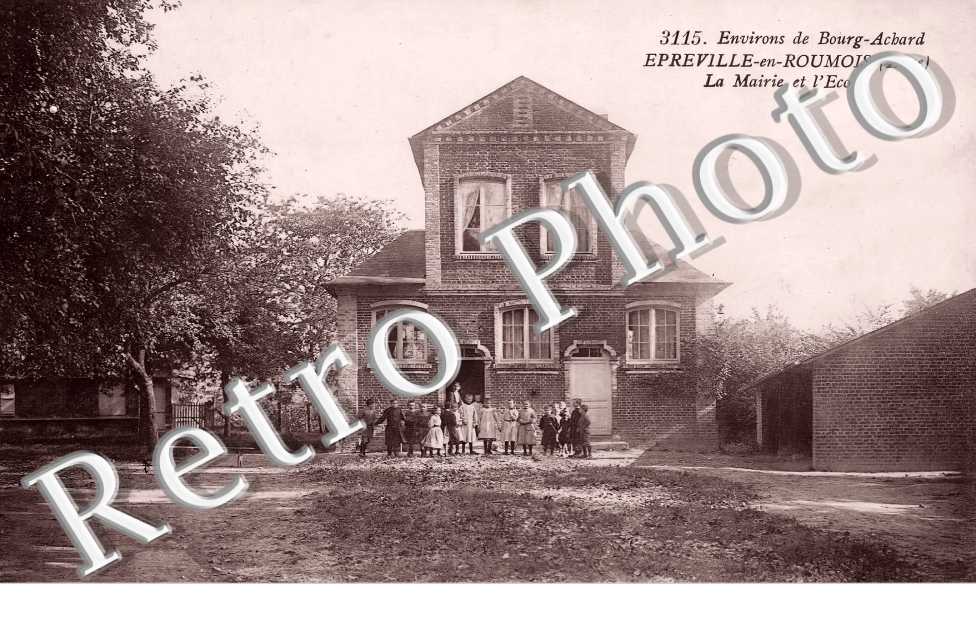 la mairie et l&#039;école