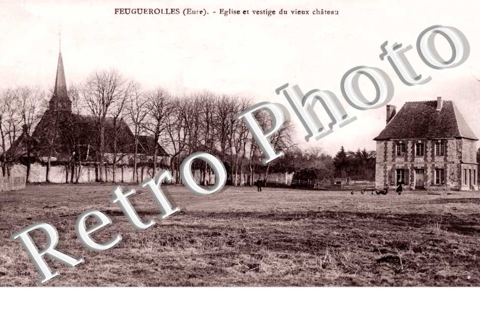 église et vestige du vieux château