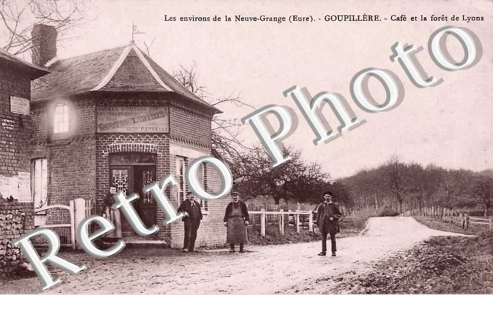 Goupillère. Café et la forêt de Lyon