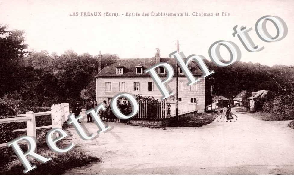 Entrée des établissements H. Chapman et Fils