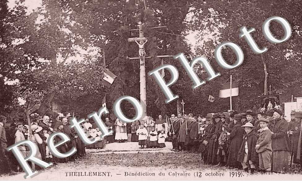 Bénédiction du calvaire 12 octobre 1919