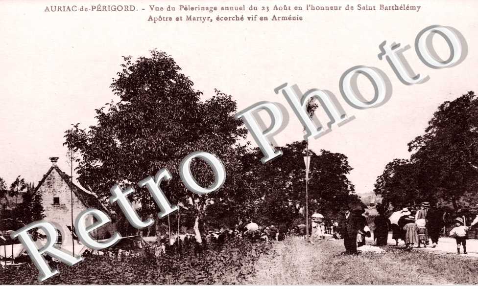 vue du Pélerinage annuel du 23 août en l&#039;honneur de Saint-Barthélemy