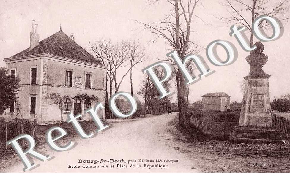 école communale et place de la République