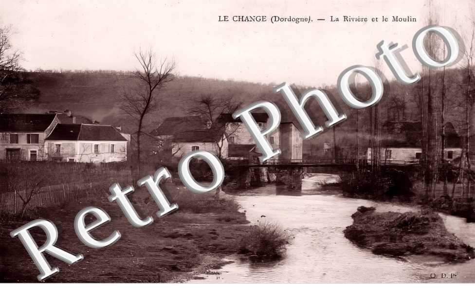 la rivière et le moulin