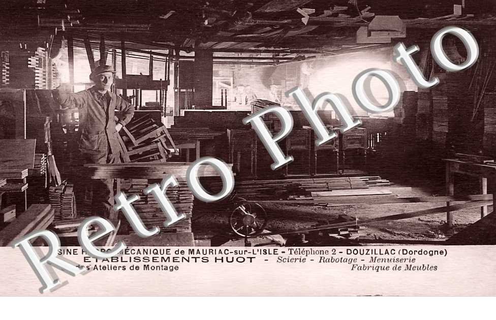 Etablissements Huot Usine Hydro-Mécanique de Mauriac-sur-L&#039;Isle
