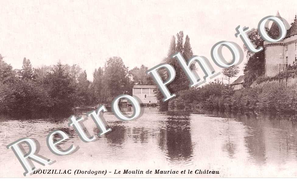 le moulin de Mauriac et le château