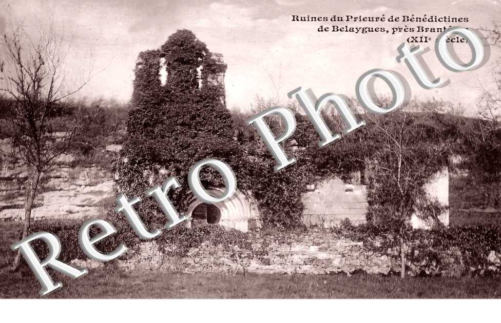 ruines du Prieuré de Bénédictines de Belaygues