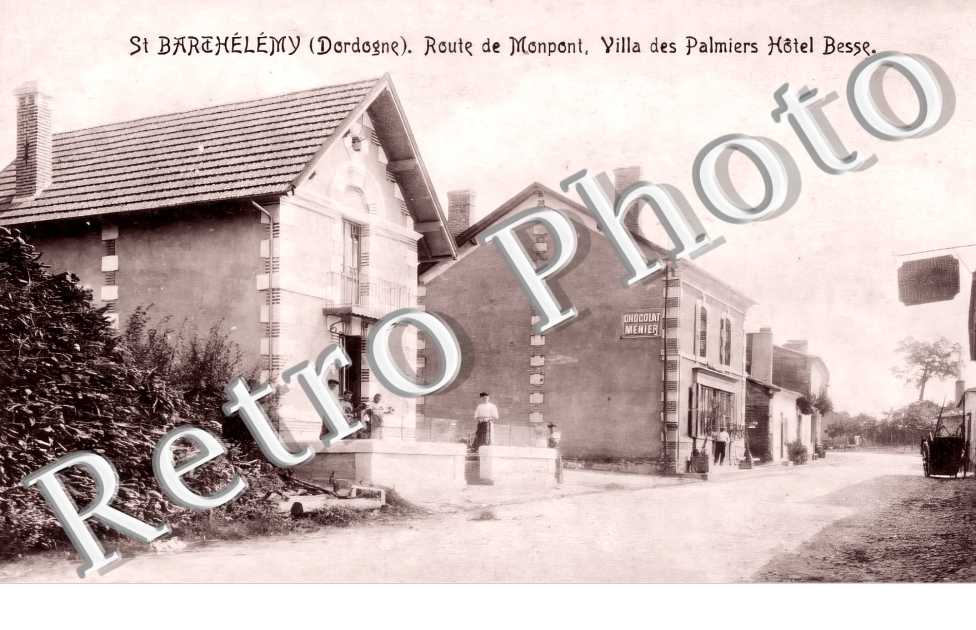 Route de Monpont, villa des Palmiers Hôtel Besse