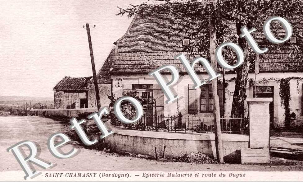 épicerie  Malaurie et route du Bugue