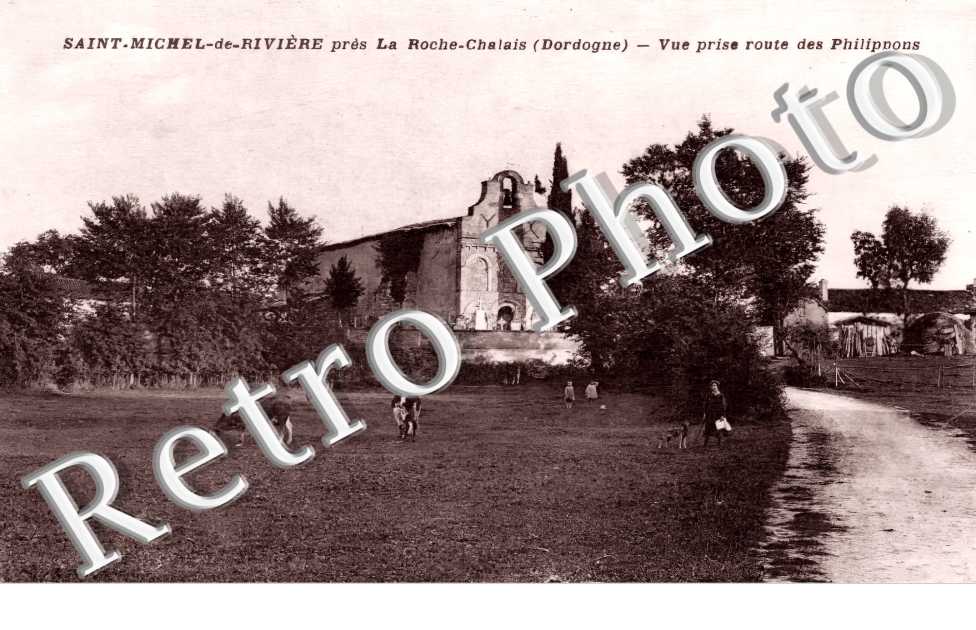 Vue prise de la route des Philippons