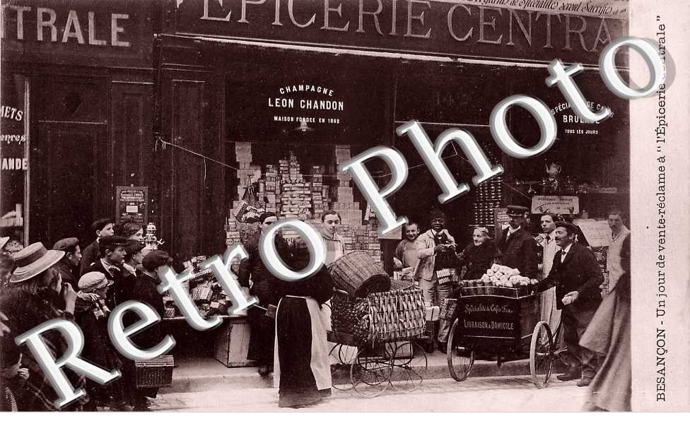 un jour de vente-réclame à l'Epicerie Centrale