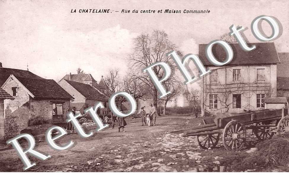 rue du centre et maison communale
