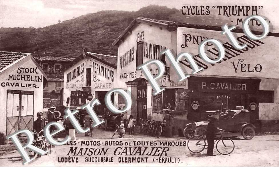 Maison Cavalie. Cycles Triumph Motos