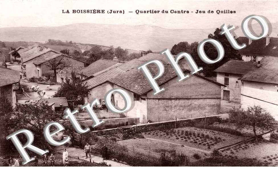 quartier du centre. Jeu de quilles.