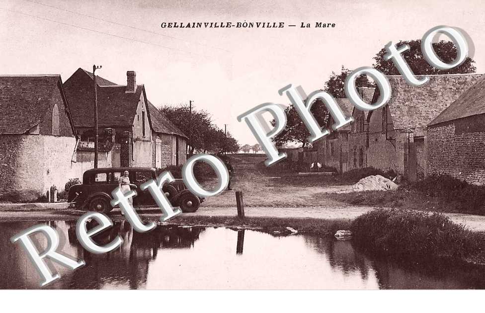 Gellainville-Bonville. La mare