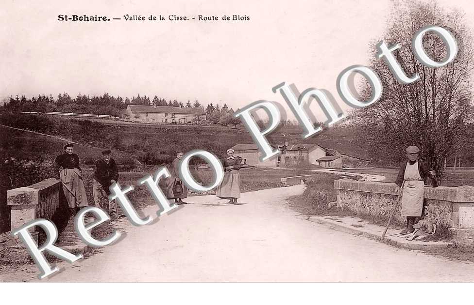 vallée de la Cisse. Route de Blois