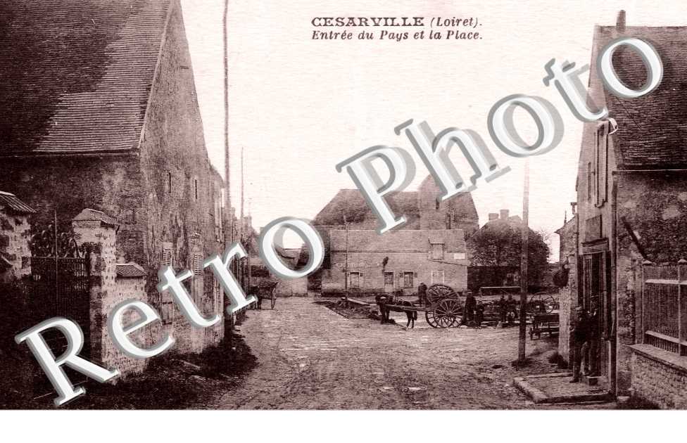 CESARVILLE entrée du pays et la place