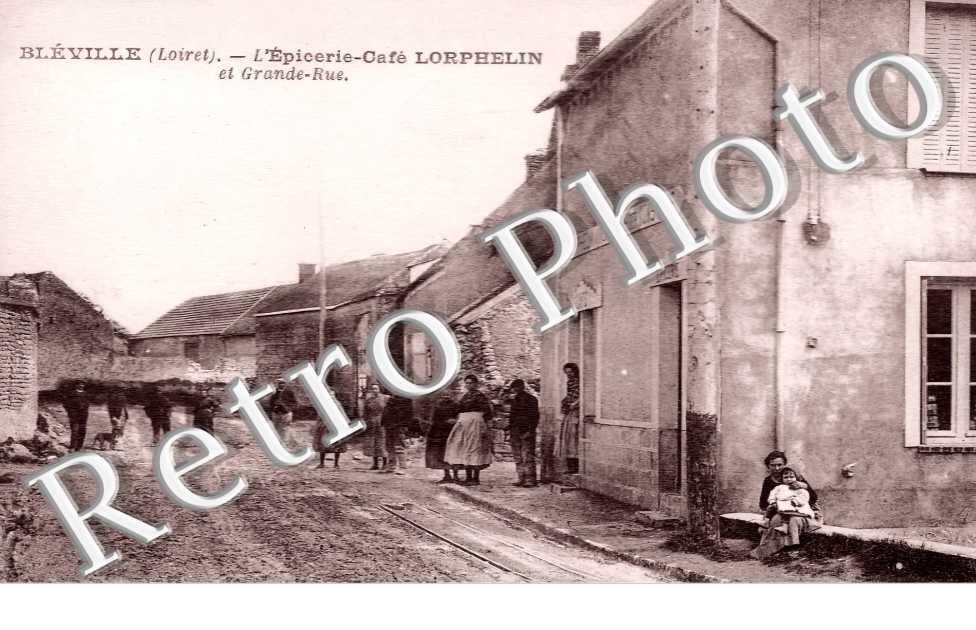 BLEVILLE. L&#039;épicerie-café Lorphelin