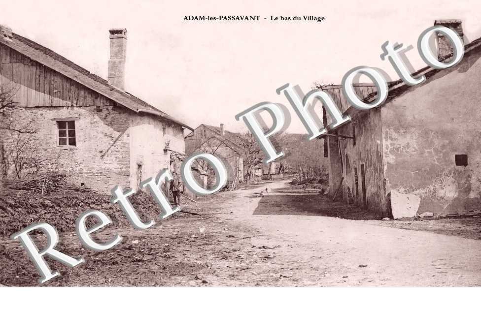 le bas du village