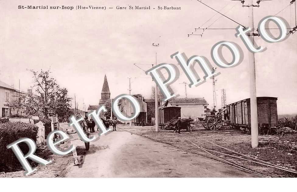 Gare Saint-Martial. Saint-Barbant