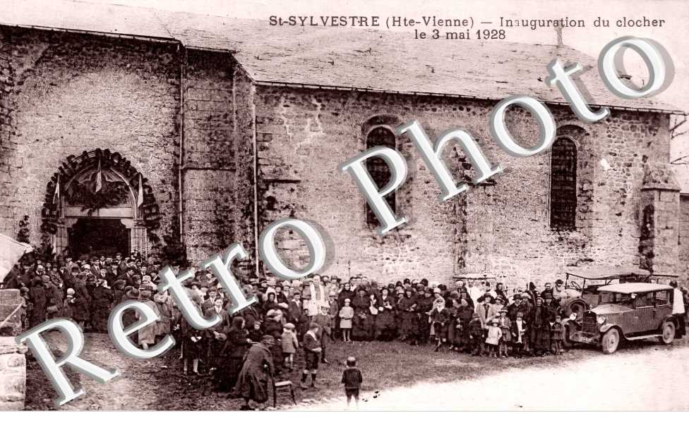 inauguration du clocher le 3 mai 1928